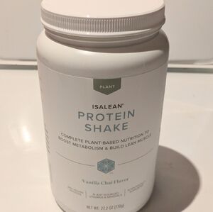 Isagenix Vanilla Chai Isalean Plant Based Protein Shake Canister SEALED